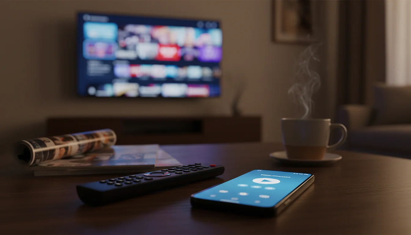 A clean IPTV playlists editor on screen