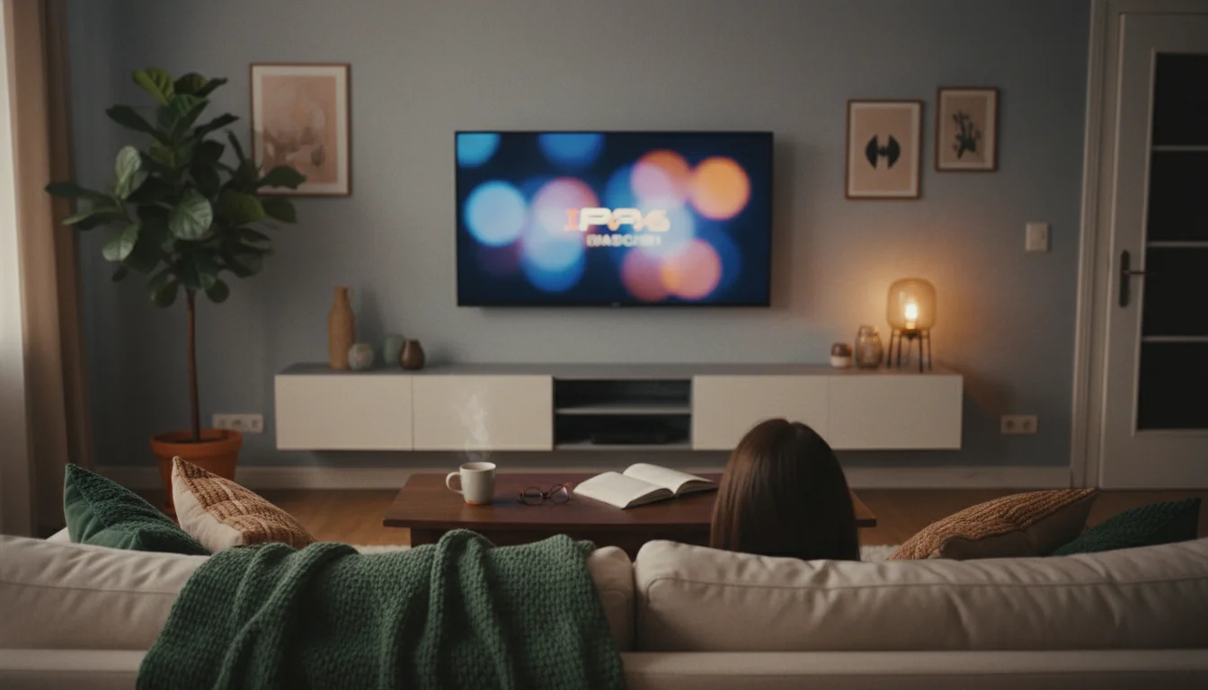 IPTV codecs comparison chart on screen